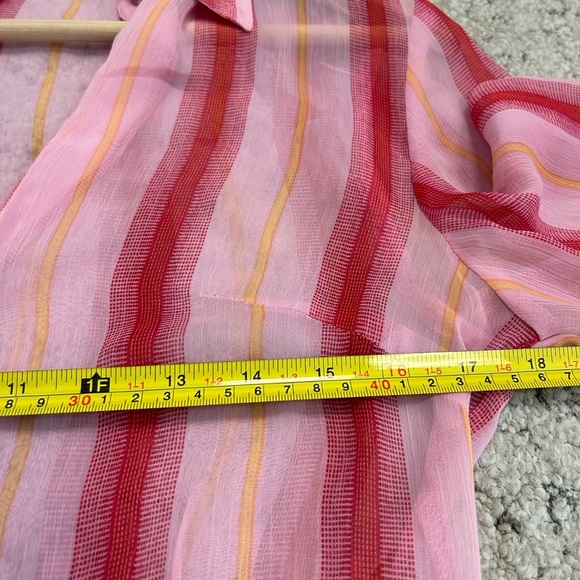 Roshas Paris S vintage sheer blouse in excellent vintage condition! Lux & rare! - Picture 12 of 15